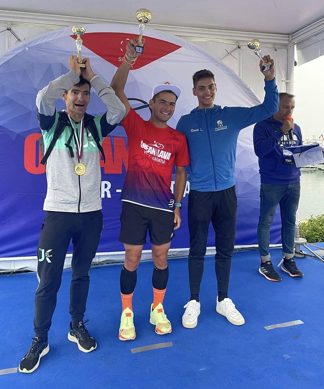 Luka Kosovel bronast na državnem prvenstvu v triatlonu