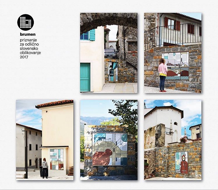 Veliko priznanje za avtorici turistično informativnih tabel v Vipavskem Križu