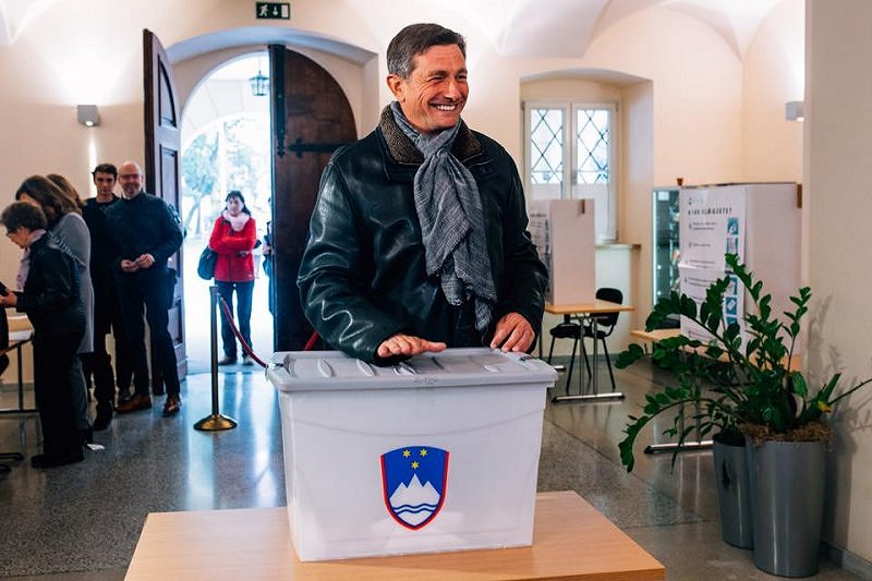 Borutu Pahorju nov mandat predsednika Republike Slovenije