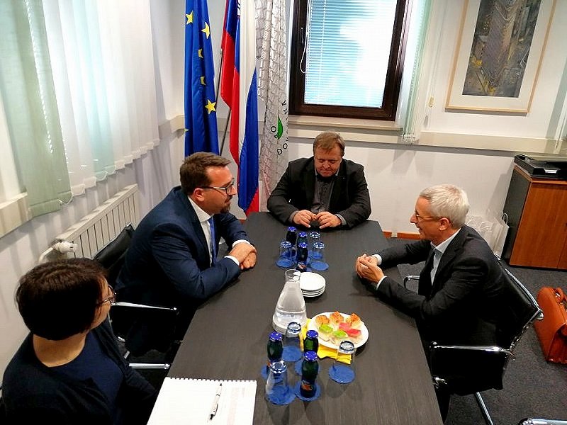 Minister Jernej Pikalo na obisku v Ajdovščini