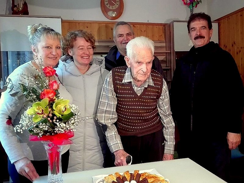 Vse najboljše, gospod Rafael Merkelj za 106. rojstni dan