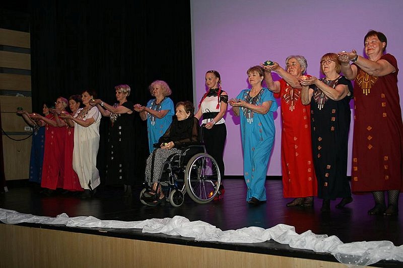 Plesna skupina Ajda praznovala 15 let delovanja