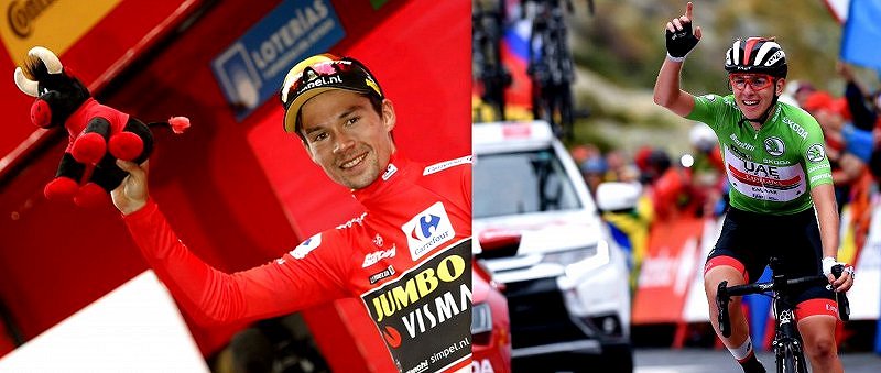 »Nekoč sta dva Slovenca šla s kolesom v Španijo. Dirkat. Vse ostalo je zgodovina.«  La Vuelta je slovenska!