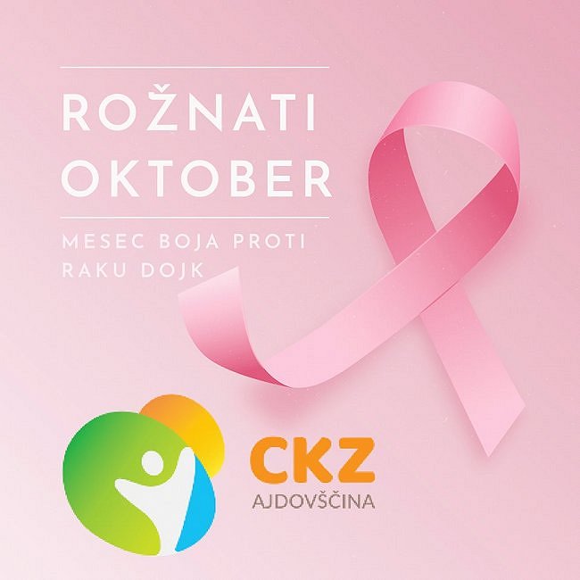 Rožnati oktober logotip Tea Goljevšček