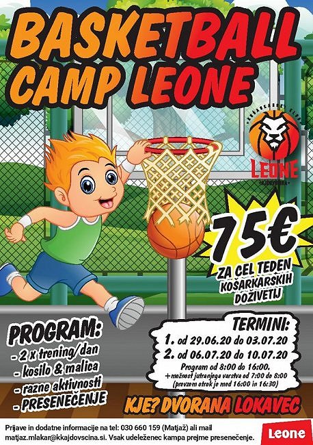 1. Basketball Kamp Leone 