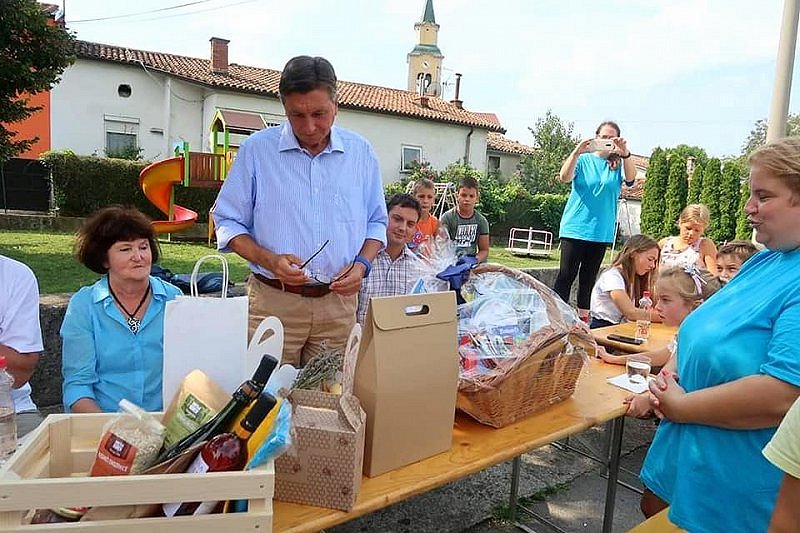 Predsednik Pahor Popoldan na Cesti