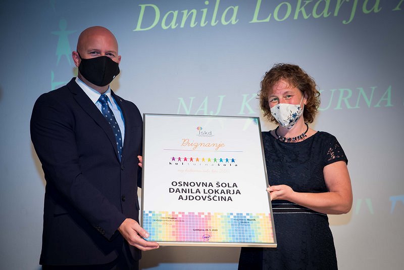 Najbolj kulturna šola 2020 OŠ Danila Lokarja