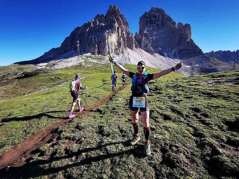 Uspešen nastop domačih ultra tekačev v slikovitih Dolomitih