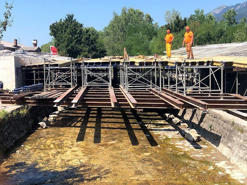 Most čez Lokavšček