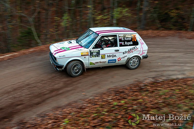 Rally Idrija Blaž Koren 2021