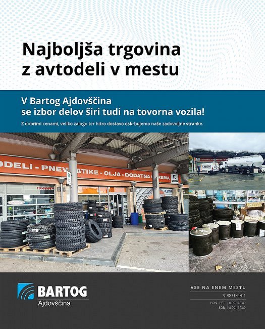 Bartog 2021 tovorna