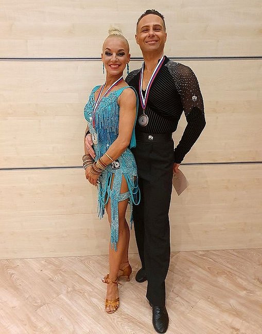 Alice Stojko Saliu srebrna na državnem prvenstvu v latinsko ameriških plesih