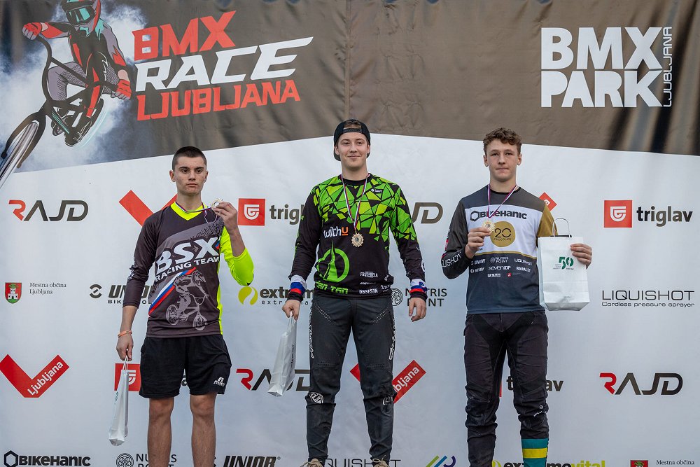 Dve zmagi Tima Rovtarja na najmočnejši BMX Race dirki v Sloveniji