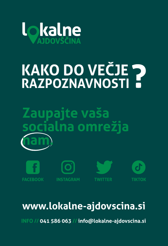 Lokalne Ajdovščina Prepoznavnost 2022