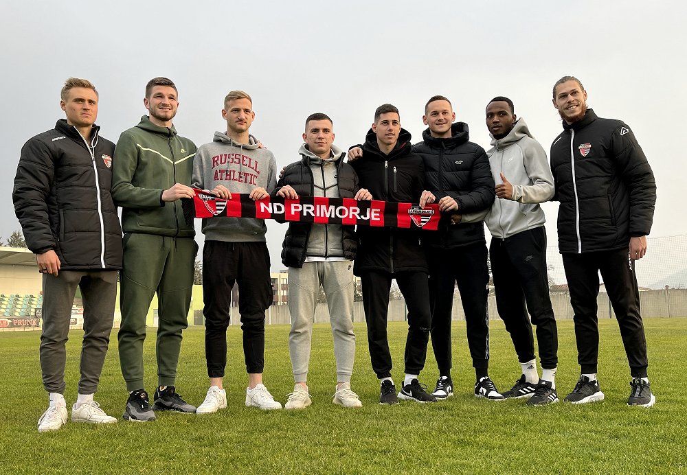 Primorje pred nadaljevanjem sezone okrepljeno z osmimi novinci
