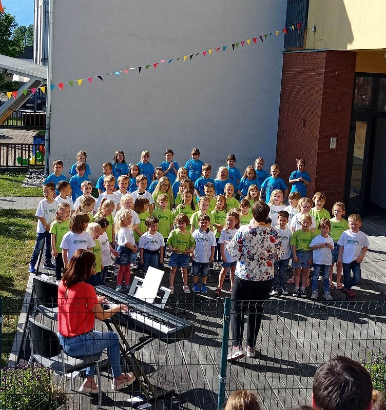 Zaključni koncert vrtčevskega pevskega zbora Vipava