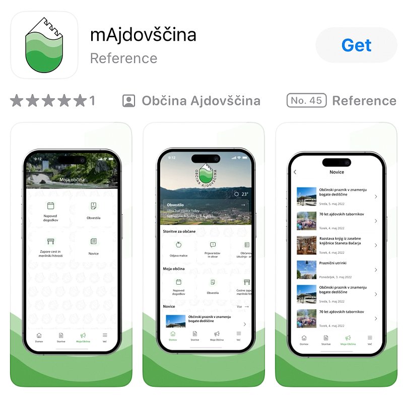 Občina Ajdovščina z novostjo - mobilno aplikacijo mAjdovščina
