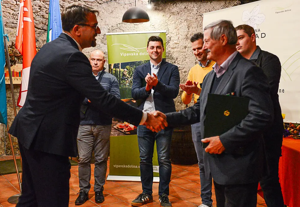 Naziv Županovo vino Občine Ajdovščina je dobil cabernet sauvignon 2020 Mihe Cigoja iz Črnič