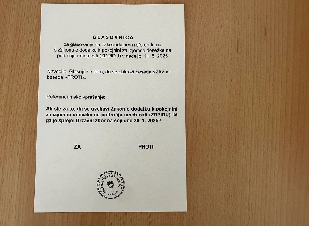 Na Ajdovskem velika večina glasovala proti referendumski pobudi