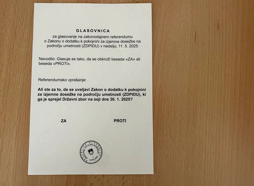 Na Ajdovskem velika večina glasovala proti referendumski pobudi