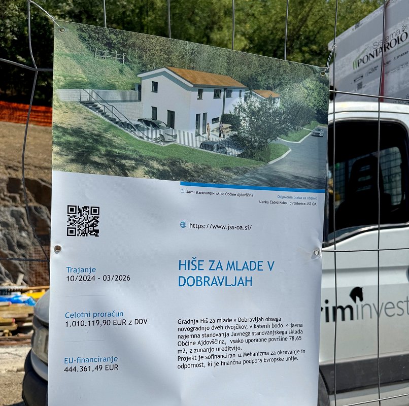 Pozitiven odziv mladih za najem hiš za mlade v Dobravljah