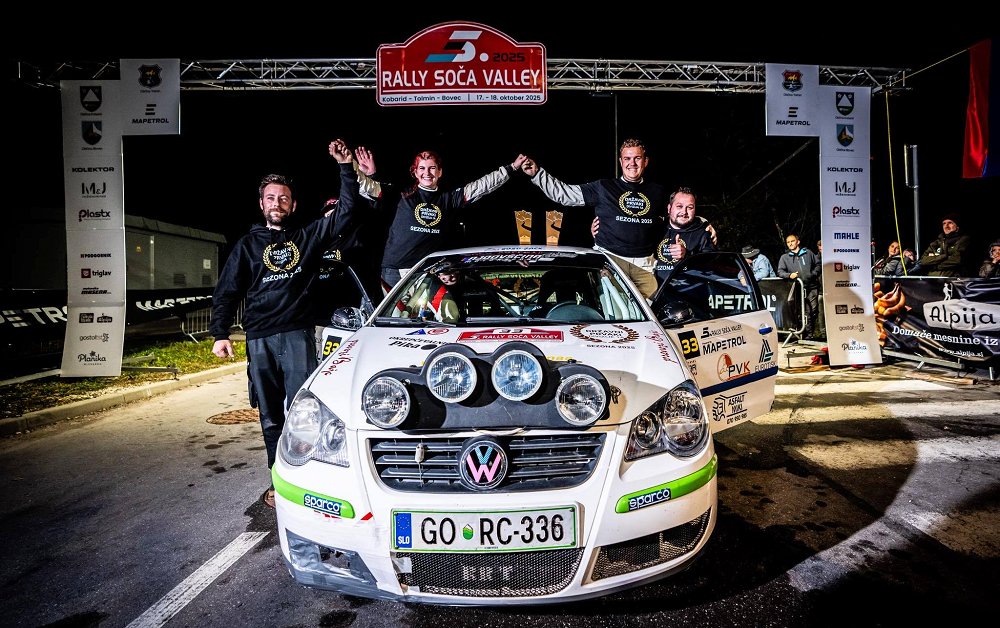 Posoški reli poskrbel za prvo veselje v AK Ajdovščina Motorsport    