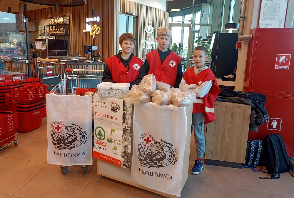 Zbranih 1773 dobrodelnih evrov ob svetovnem dnevu hrane