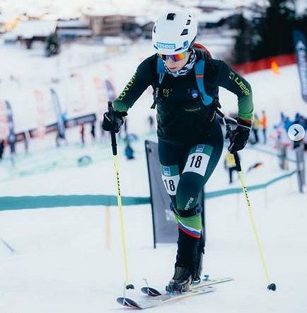 Ana Čufer enajsta na tekmi svetovnega pokala v tekmovalnem turnem smučanju v Courchevelu