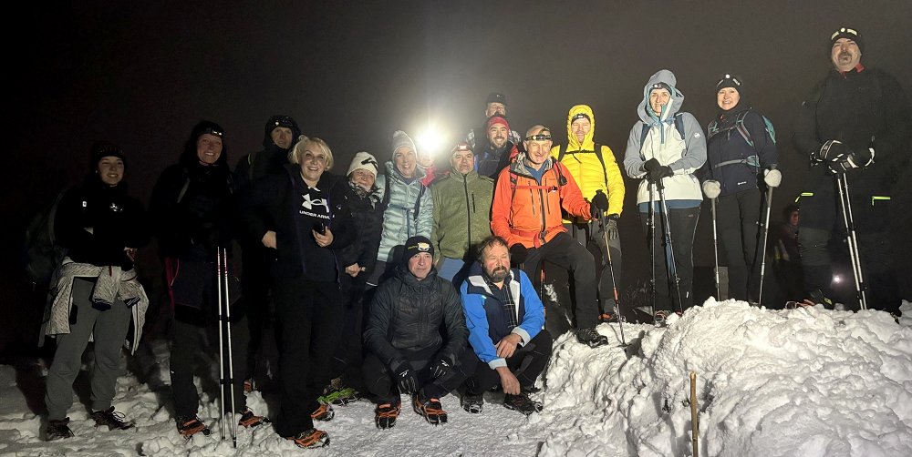 Planinsko društvo Ajdovščina: Nočni pohod na Golake ob polni luni