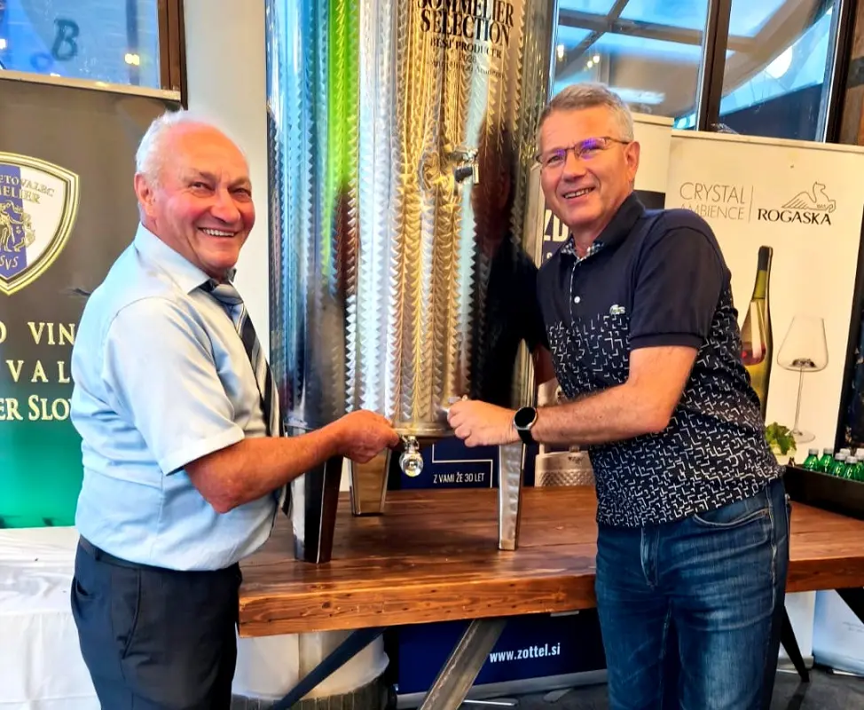 Vinar Dušan Benčina zmagovalec tekmovanja Sommelier Selection 2026