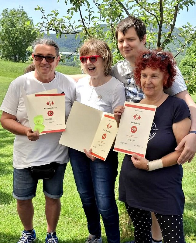 Srečanje krvodajalcev in prostovoljcev Rdečega križa Ajdovščina