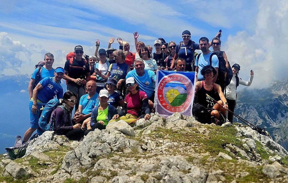 Planinsko društvo Ajdovščina na izletu na Begunjščico