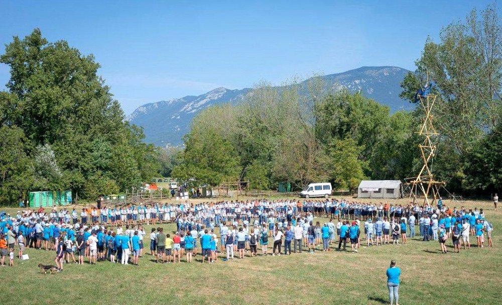 Ob Vipavi vrhunec 6. slovenskega zamejskega skavtskega jamboreeja