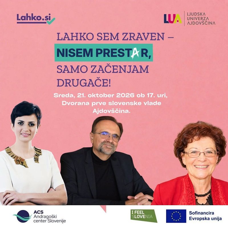 Življenje nima roka trajanja – zakaj bi ga imelo učenje?