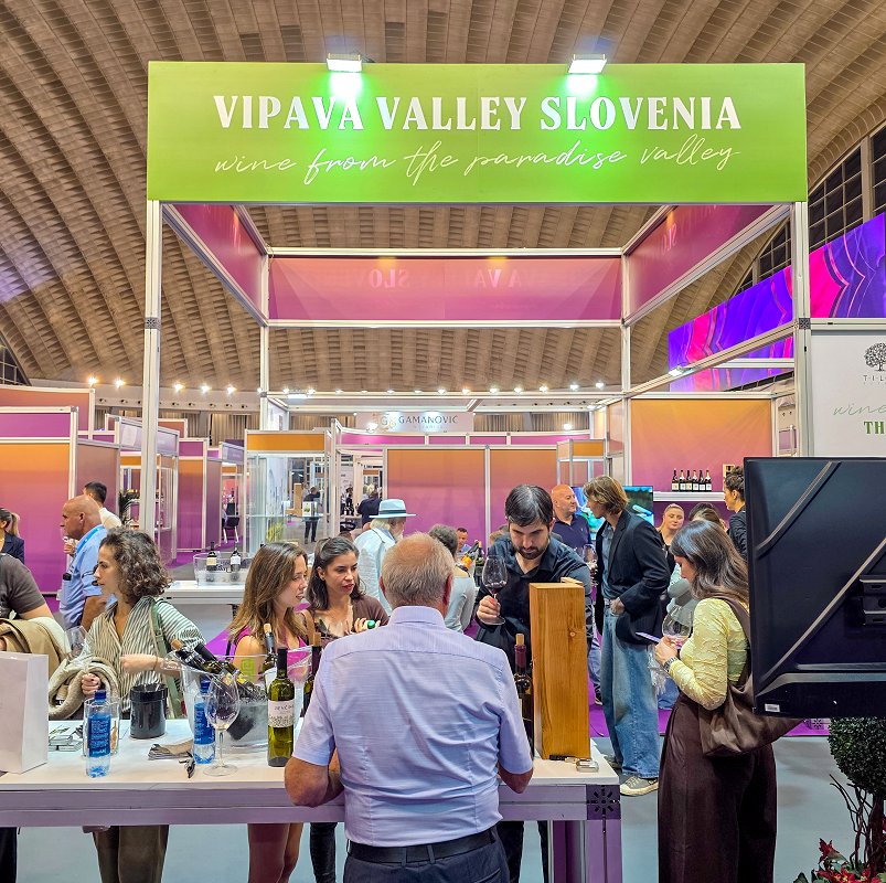 Predstavitev vinarjev Vipavske doline na sejmu Wine Vision v Beogradu